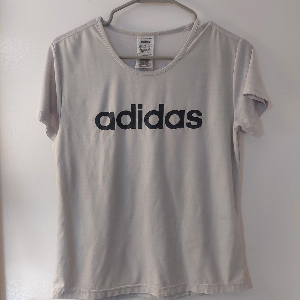 Adidas Women's Gray T-Shirt